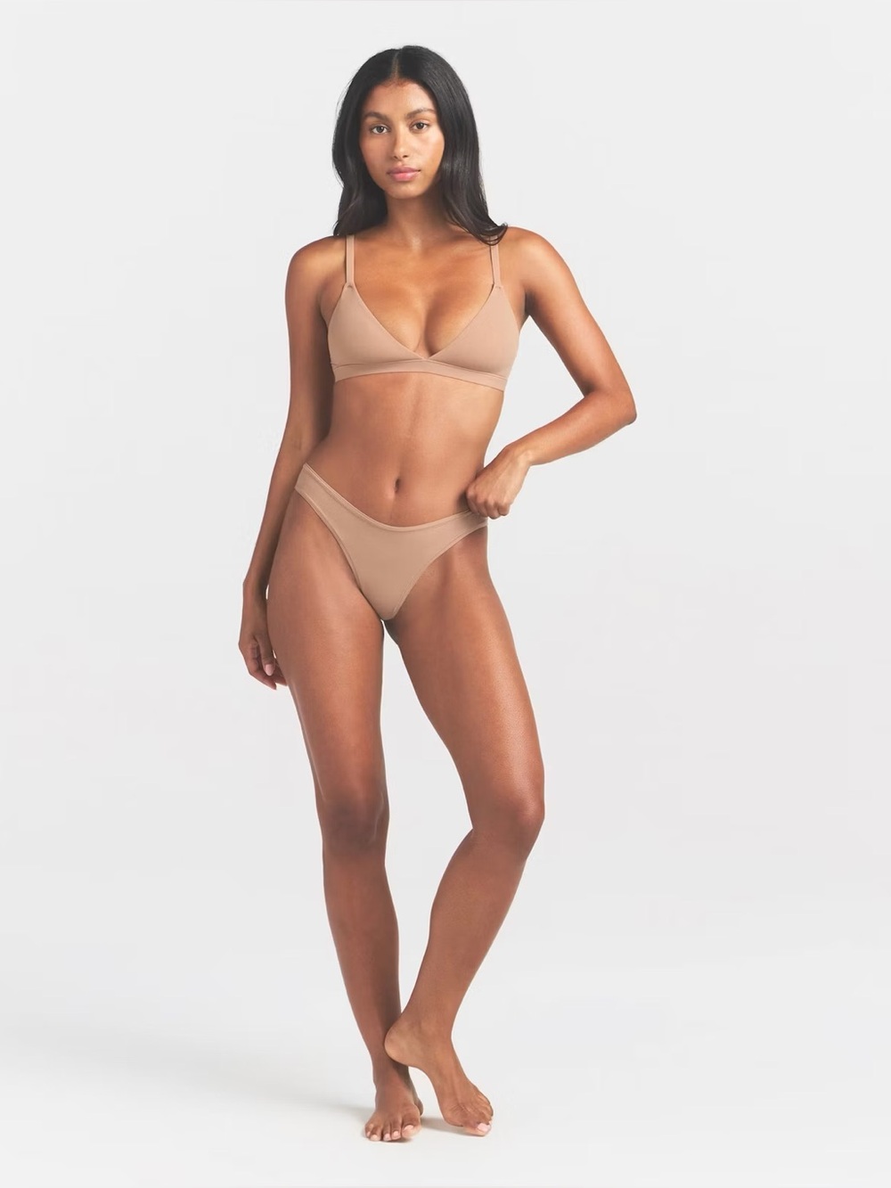 SKIMS FITS EVERYBODY Triangle Bralette Sienna S
